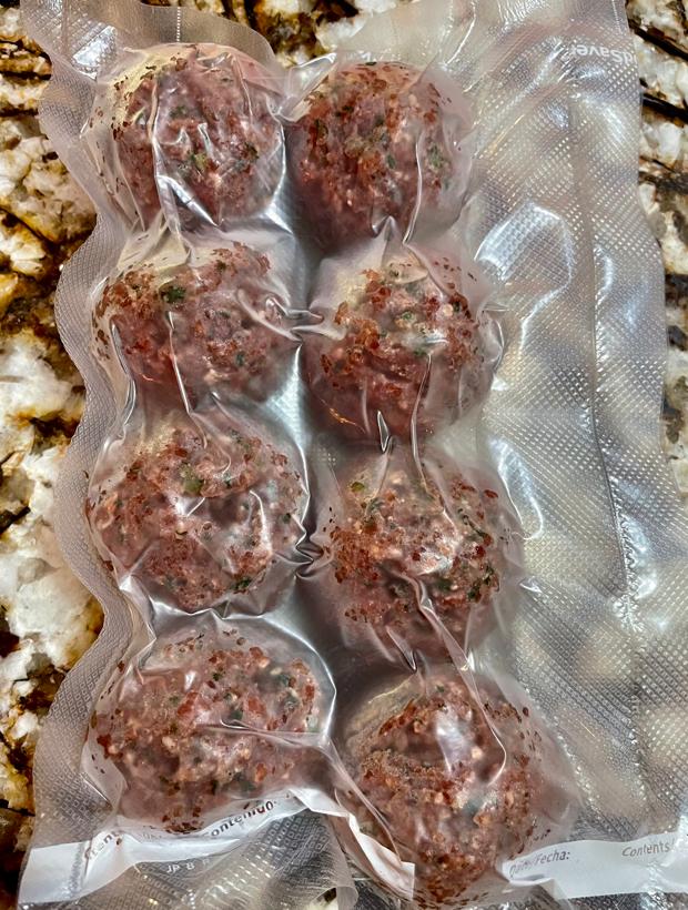 Mediterranean Grass-fed Grass-Finished Beef Meatballs