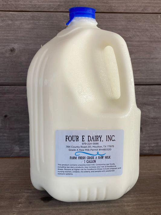 Raw Grade A Milk Pick Up Service - 1 Gallon