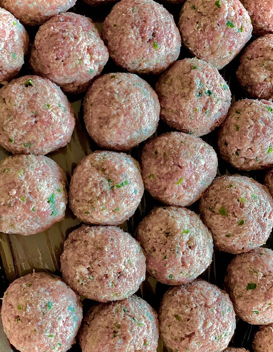 Pasture-Raised Mediterranean Chicken Meatballs