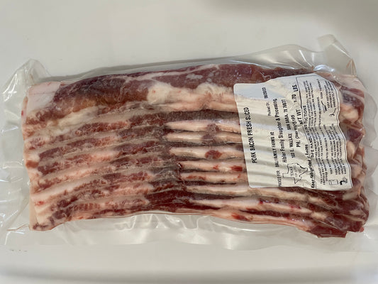 Pasture-Raised Pork Fresh Bacon