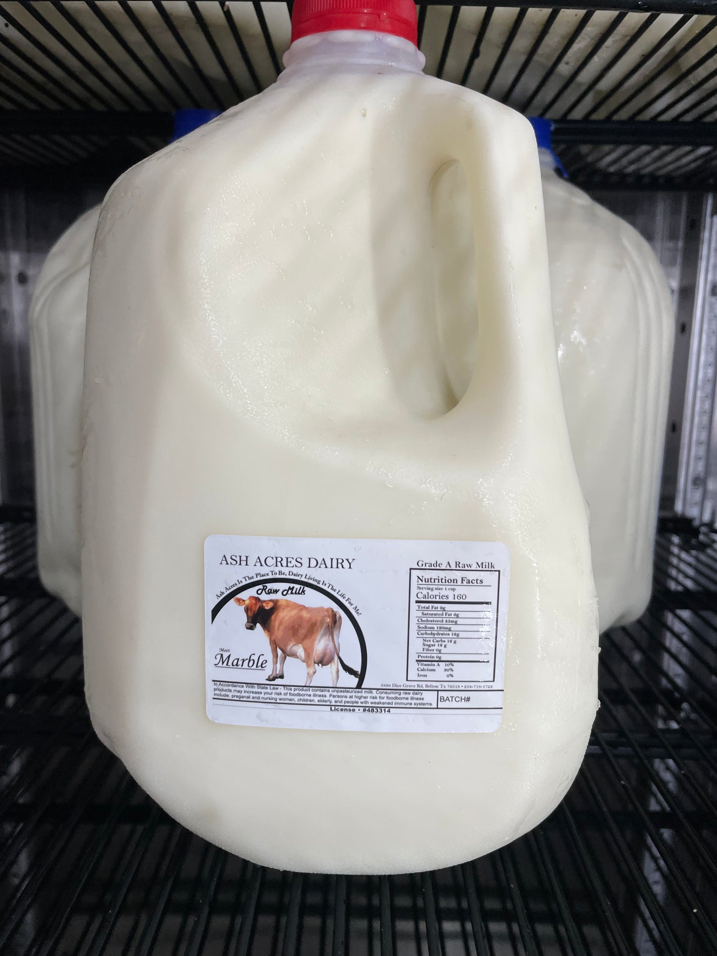 A2/A2 Raw Milk Pick Up Service - 1 Gallon